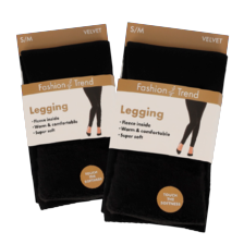 Dames velvet legging
